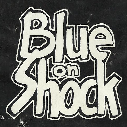 Blue on Shock band logo